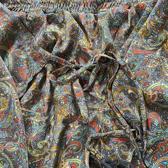 Karma Highway Paisley Wide-Leg Pants - Picture 2 of 3